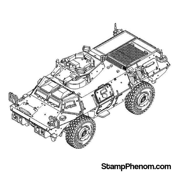 Trumpeter - M1117 Guardian Armored Vehicle 1:72-Model Kits-Trumpeter-StampPhenom