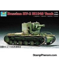 Trumpeter - Russian Kv-2 Tank '40 1:72-Model Kits-Trumpeter-StampPhenom