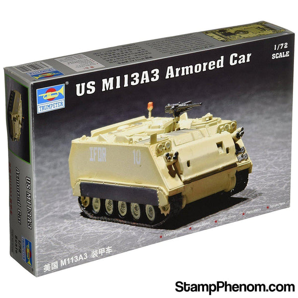 Trumpeter - US M113A3 Armored Personnel Carrier 1:72-Model Kits-Trumpeter-StampPhenom