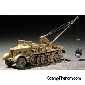 Trumpeter - Drehkran 6t auf Zugkraftwagen 18t (Sd.kfz.9/1 Early Version) 1:72-Model Kits-Trumpeter-StampPhenom