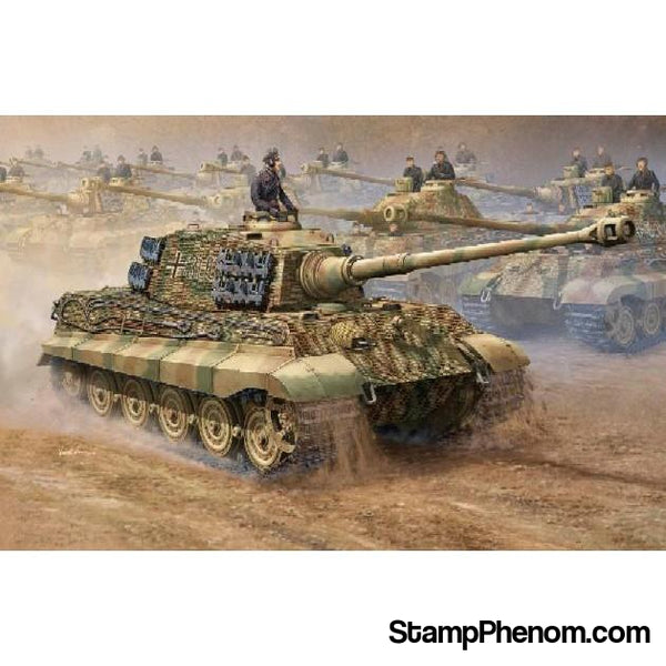 Trumpeter - German Kingtiger 2 in 1(Henschel Turret & Porsche Turret) 1:16-Model Kits-Trumpeter-StampPhenom