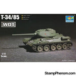 Trumpeter - Soviet T-34/85 Tank 1:72-Model Kits-Trumpeter-StampPhenom