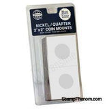 Whitman Paper Coin Mounts - Nickel/Quarter