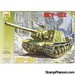 Zvezda - Soviet ISU-122 Tank Destroyer 1:35-Model Kits-ZveZda-StampPhenom