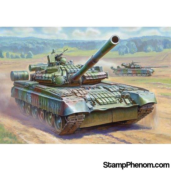 Zvezda - T-80BV Soviet Main Battle Tank with ERA 1:35-Model Kits-ZveZda-StampPhenom