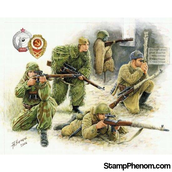 Zvezda - Soviet Sniper Team 1:35-Model Kits-ZveZda-StampPhenom