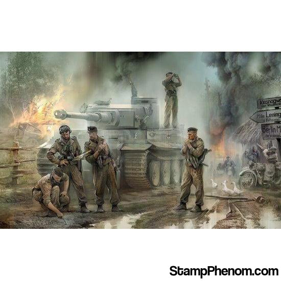 Zvezda - German Tank Crew 1943-45 (5) 1:35-Model Kits-ZveZda-StampPhenom