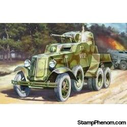 Zvezda - BA-10 Armored Car 1:35-Model Kits-ZveZda-StampPhenom