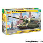 Zvezda - Russian 2S35 Koalitsiya-SV 152mm Self-Propelled Howitzer Tank 1:35-Model Kits-ZveZda-StampPhenom