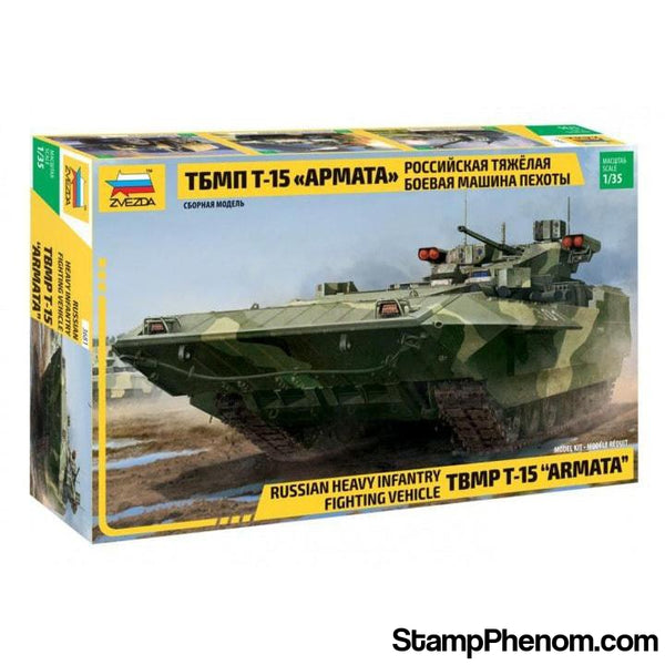 Zvezda - Russian TBMP T-15 Armata Heavy Infantry Fighting Vehicle 1:35-Model Kits-ZveZda-StampPhenom