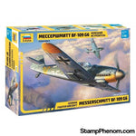 Zvezda - German Bf 109G-6 Fighter 1:48-Model Kits-ZveZda-StampPhenom