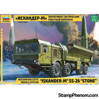 Zvezda - Russian 9K720 Iskander-M SS-26 Stone Ballistic Missile System 1:72-Model Kits-ZveZda-StampPhenom