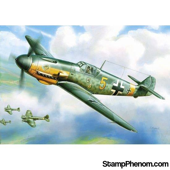 Zvezda - Messerschmitt Bf-109F-2 German WWII Fighter (Snap Kit) 1:144-Model Kits-ZveZda-StampPhenom