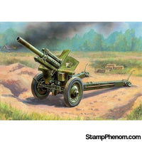 Zvezda - Soviet 122mm M-30 Howitzer Gun (Snap Kit) 1:72-Model Kits-ZveZda-StampPhenom
