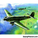 Zvezda - Junkers Ju-52 Transport Aircraft (Snap Kit) 1:200-Model Kits-ZveZda-StampPhenom