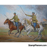 Zvezda - Soviet Cavalry 1935-1942 (2 Mounted) (Snap Kit) 1:72-Model Kits-ZveZda-StampPhenom