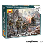 Zvezda - German Elite Troops 1941-43 (5) (Snap Kit) 1:72-Model Kits-ZveZda-StampPhenom