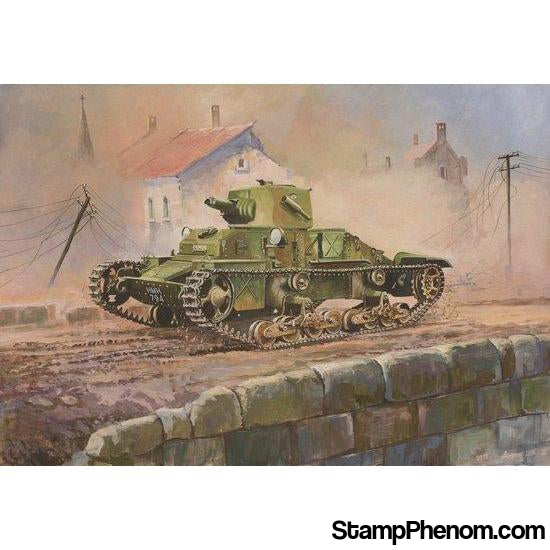 Zvezda - British Matilda Mk.I Infantry Tank (Snap Kit) 1:100-Model Kits-ZveZda-StampPhenom
