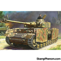 Zvezda - German Pz.Kpfw.IV Ausf.H Medium Tank (Snap Kit) 1:100-Model Kits-ZveZda-StampPhenom