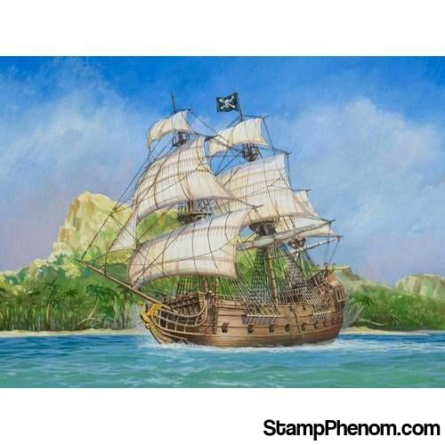 Zvezda - Black Swan Pirate Ship (Snap) 1:350-Model Kits-ZveZda-StampPhenom