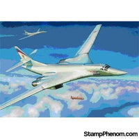 Zvezda - Tupolev Tu-160 Blackjack Russian Supersonic Bomber 1:144-Model Kits-ZveZda-StampPhenom