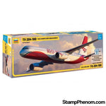 Zvezda - Tupolev Tu204-100 Red Wings Passenger Airliner 1:144-Model Kits-ZveZda-StampPhenom