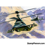Zvezda - Ka-58 Russian Stealth Attack Helicopter Black Ghost 1:72-Model Kits-ZveZda-StampPhenom