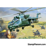 Zvezda - Mil Mi-35 Hind E Russian Attack Helicopter 1:72-Model Kits-ZveZda-StampPhenom