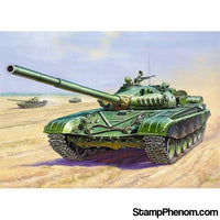 Zvezda - T-72B Soviet Main Battle Tank (Snap Kit) 1:100-Model Kits-ZveZda-StampPhenom