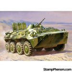 Zvezda - BTR-80 Russian Armored Personnel Carrier (Snap Kit) 1:100-Model Kits-ZveZda-StampPhenom