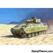 Zvezda - M2A2 Bradley US Infantry Fighting Vehicle (Snap Kit) 1:100-Model Kits-ZveZda-StampPhenom