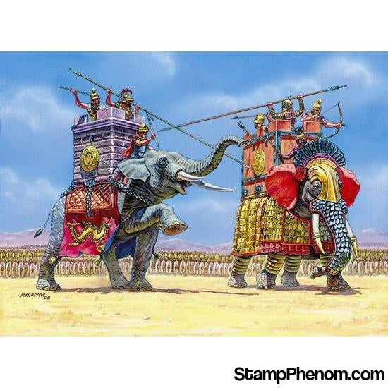 Zvezda - War Elephants III-I BC 1:72-Model Kits-ZveZda-StampPhenom