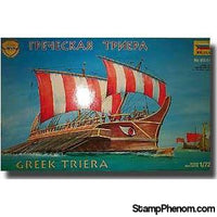 Zvezda - Ancient Greek Trireme Ship 1:72-Model Kits-ZveZda-StampPhenom
