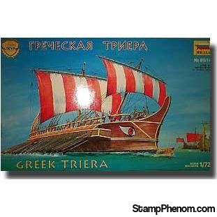 Zvezda - Ancient Greek Trireme Ship 1:72-Model Kits-ZveZda-StampPhenom