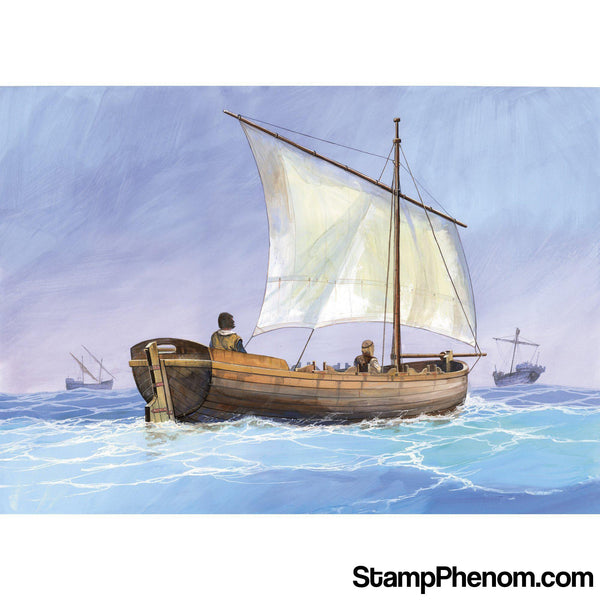 Zvezda - Medieval Life Boat 1:72-Model Kits-ZveZda-StampPhenom