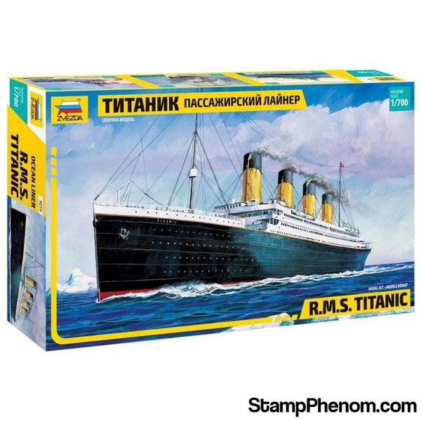Zvezda - RMS Titanic Ocean Liner 1:700-Model Kits-ZveZda-StampPhenom